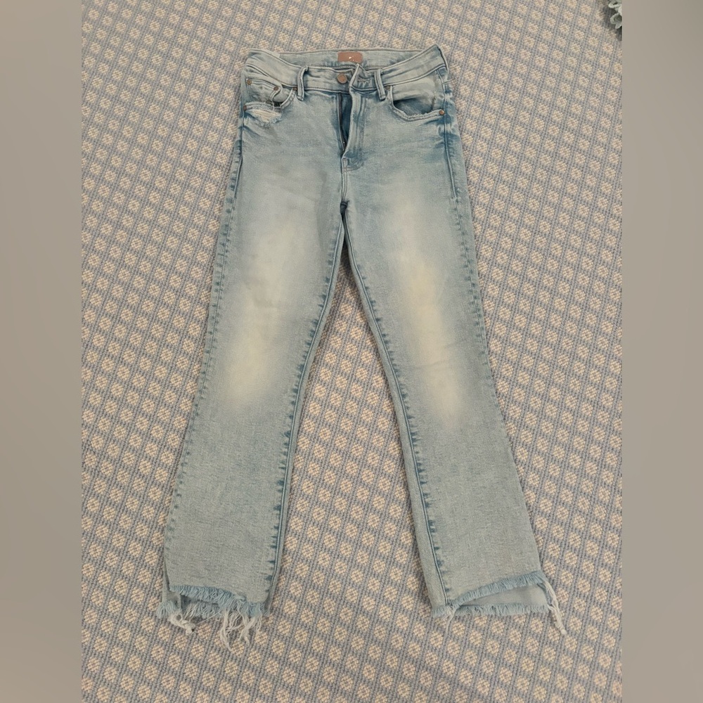 MOTHER Light Blue Denim Jeans